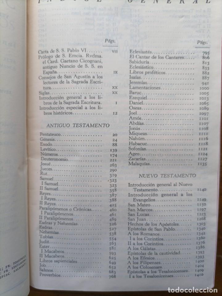 Libros de segunda mano: La Biblia 1966. Original - Foto 4