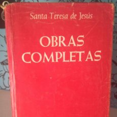Libros de segunda mano: SANTA TERESA DE JESUS. OBRAS COMPLETAS. BIBLIOTECA AUTORES CRISTIANOS. BAC. Lote 366101946