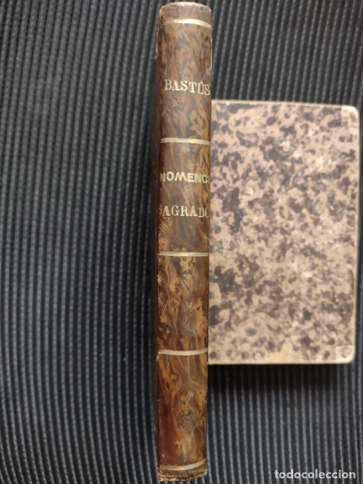 Libros de segunda mano: Nomenclator Sagrado de J. Bastus - Foto 1