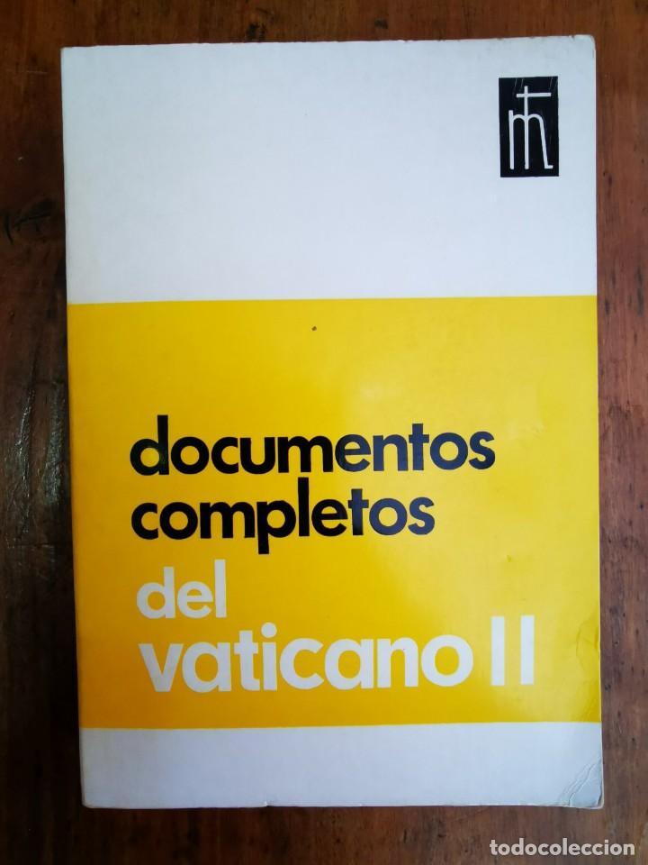 Libros de segunda mano: DOCUMENTOS completos del Vaticano II - Foto 1