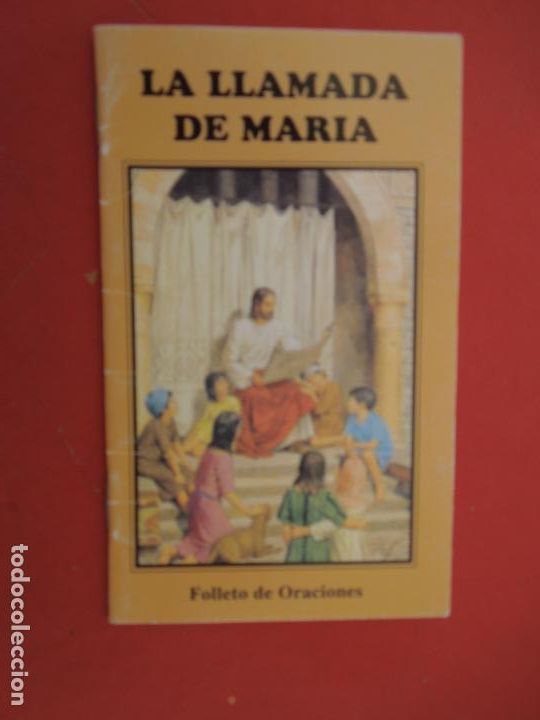 Gebrauchte B&uuml;cher: LA LLAMADA DE MAR&Iacute;A - FOLLETO DE ORACIONES.