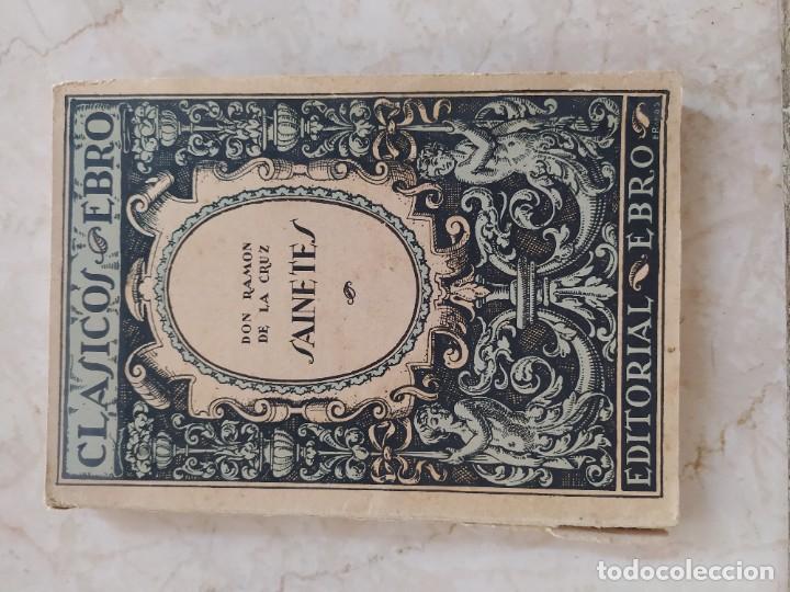 Libros de segunda mano: Sainetes, Don Ram&oacute;n de la cruz - Foto 1