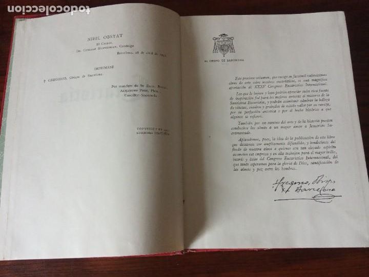 Libros de segunda mano: EUCARISTIA - 1952 - EDICIONES TORCULUM - ILUSTRADO. - Foto 3