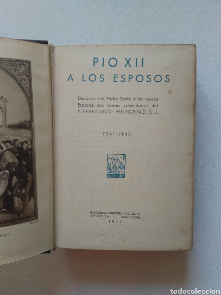 Libros de segunda mano: PIO XII A LOS ESPOSOS - Foto 4