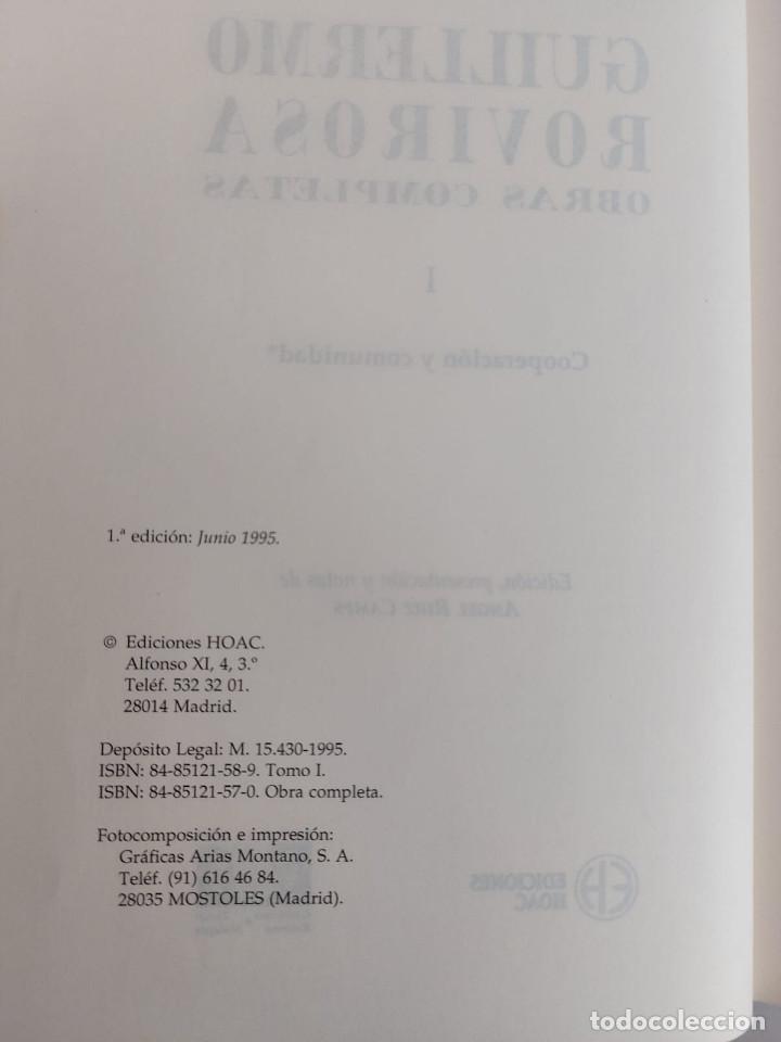 Libros de segunda mano: GUILLERMO ROVIROSA.: OBRAS COMPLETAS. - Foto 6