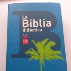 Libros de segunda mano: BIBLIA DIDÁCTICA SM. Lote 341007763