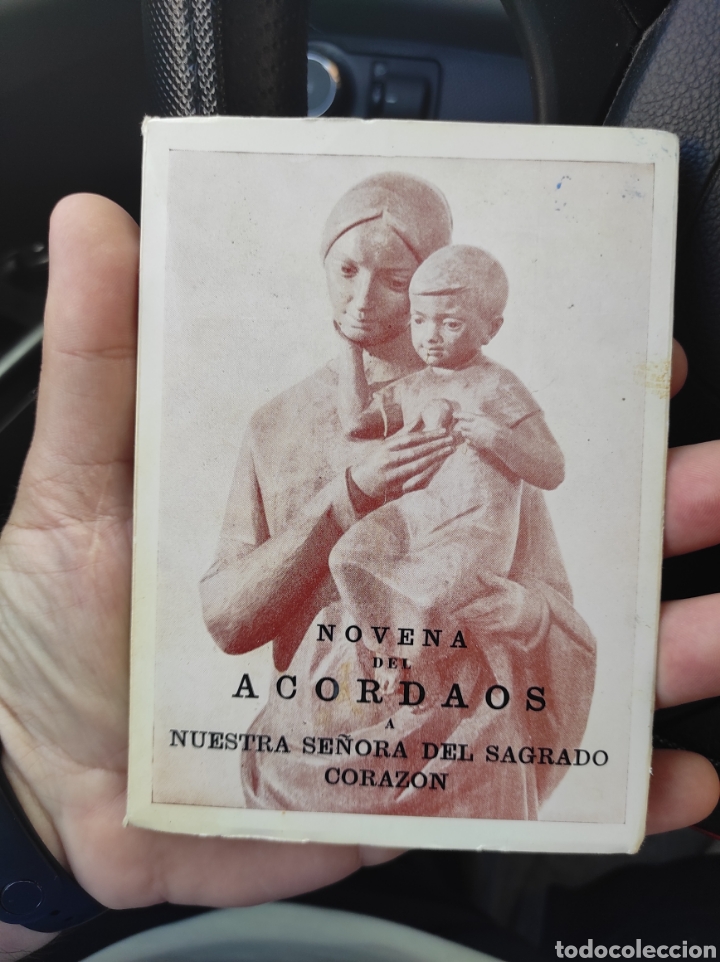 Libros de segunda mano: Libro Novena del Acordaos a Nuestra Se&ntilde;ora del Sagrado Coraz&oacute;n - a&ntilde;o 1967 -