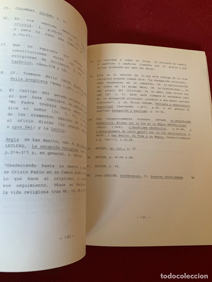 Libros de segunda mano: II Semana Mon&aacute;stica de Sevilla. La Espiritualidad Mon&aacute;stica. - Foto 7