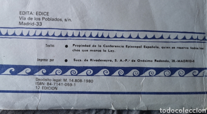 Libros de segunda mano: Libro antiguo 1980-Catecismo 4 - Foto 4