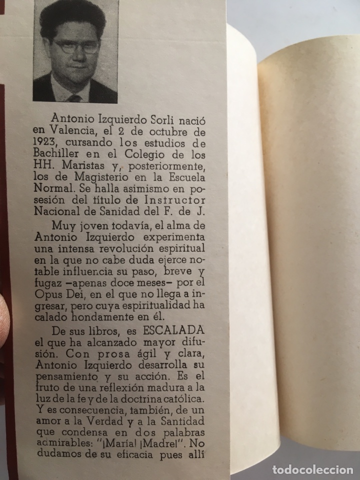 Libros de segunda mano: Libro escalada de Antonio Izquierdo Sorli - Foto 2