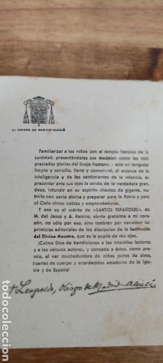 Libros de segunda mano: Santos Espa&ntilde;oles, 1939 - Foto 4