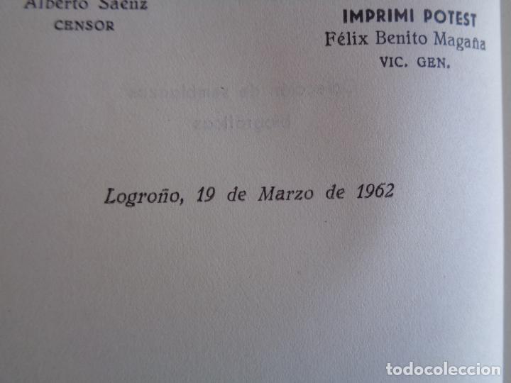 Libros de segunda mano: SANTOS DE LA RIOJA, 1962 - Foto 2