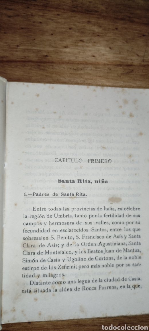 Libros de segunda mano: Vida de Santa Rita, 1945 - Foto 4