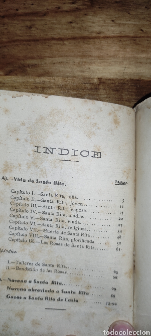 Libros de segunda mano: Vida de Santa Rita, 1945 - Foto 7