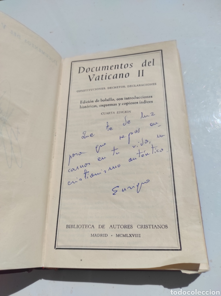 Libros de segunda mano: Libro Documentos del Vaticano II - 1968 - - Foto 8