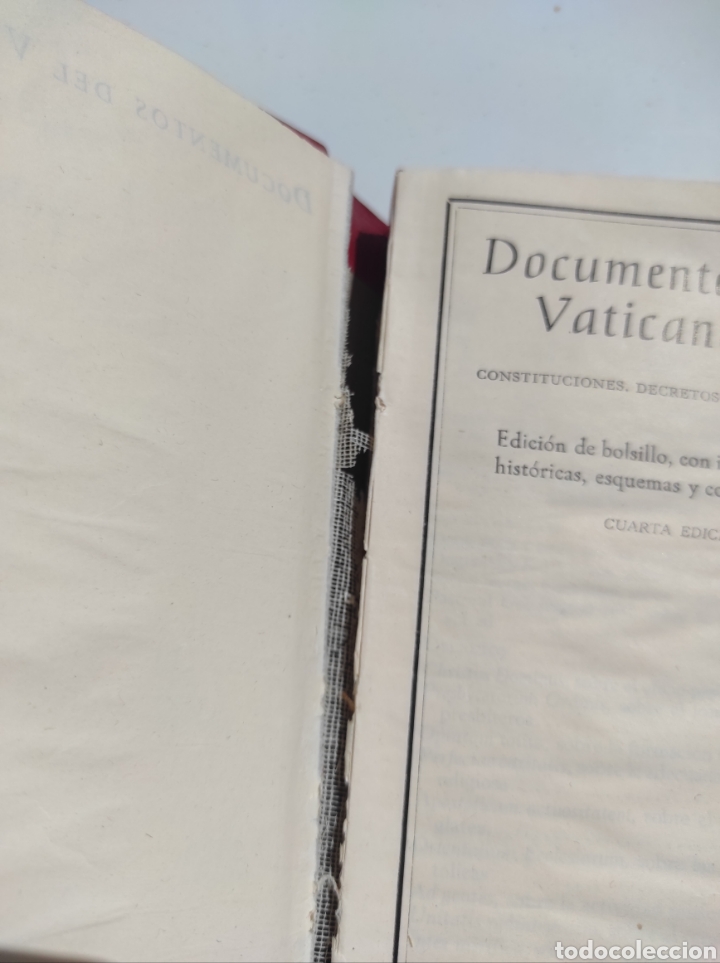 Libros de segunda mano: Libro Documentos del Vaticano II - 1968 - - Foto 6