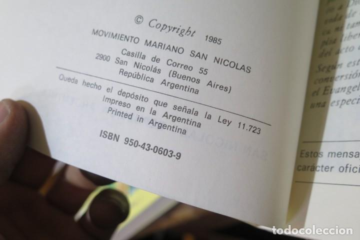 Libros de segunda mano: MENSAJES. SAN NICOLAS. 1985 - Foto 2