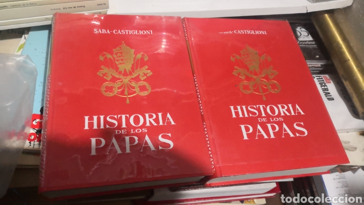 Libros de segunda mano: Historia de los papas, 2 tomos - Foto 1