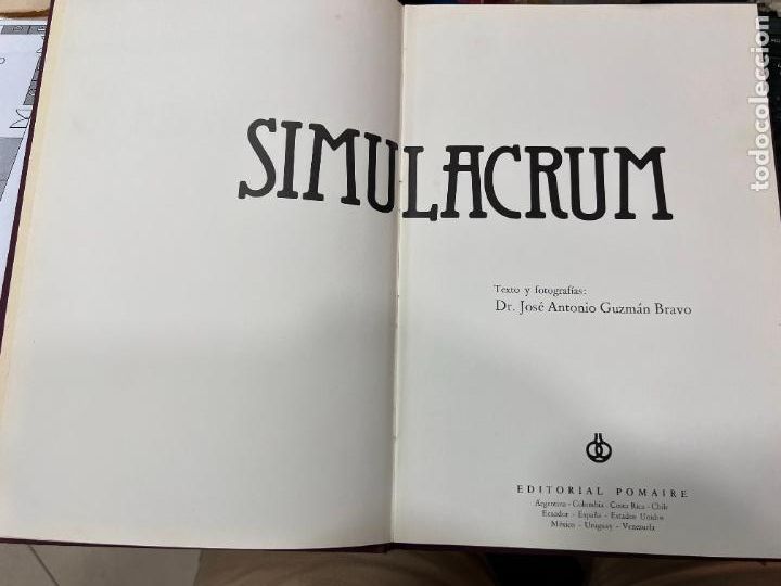 Libros de segunda mano: LIBRO RELIGIOSO DE SEMANA SANTA SIMULACRUM