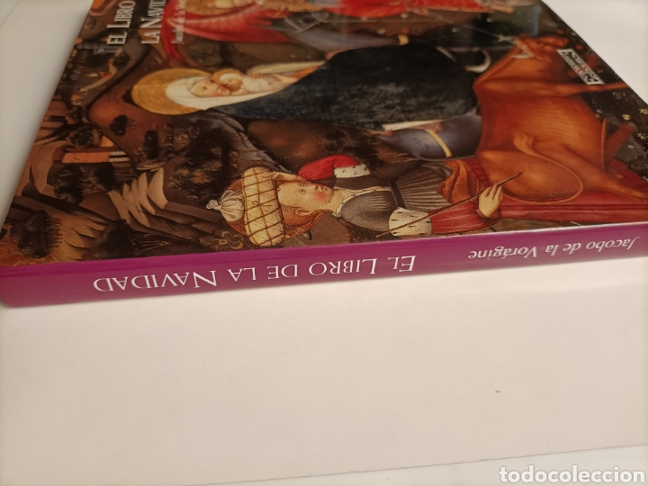 Libros de segunda mano: El libro de la Navidad Jacobo de la Vor&aacute;gine - Foto 2