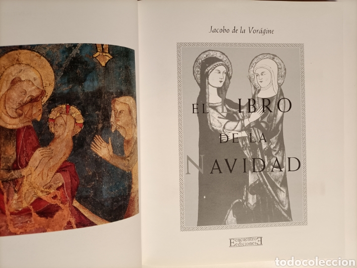 Libros de segunda mano: El libro de la Navidad Jacobo de la Vor&aacute;gine - Foto 4