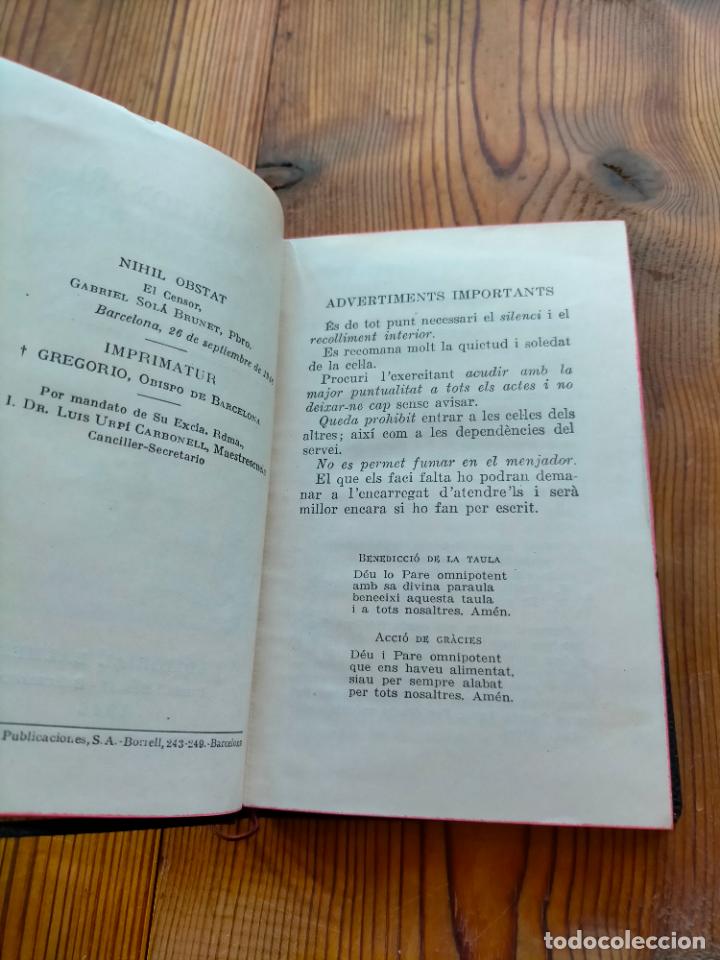 Libros de segunda mano: DEVOCIONARI DE LEXERCITANT 1946 BALMES PRACTIQUES PIADOSES USADES EN ELS EXERCICIS - Foto 4