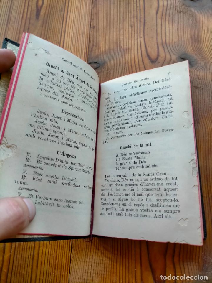 Libros de segunda mano: DEVOCIONARI DE LEXERCITANT 1946 BALMES PRACTIQUES PIADOSES USADES EN ELS EXERCICIS - Foto 5