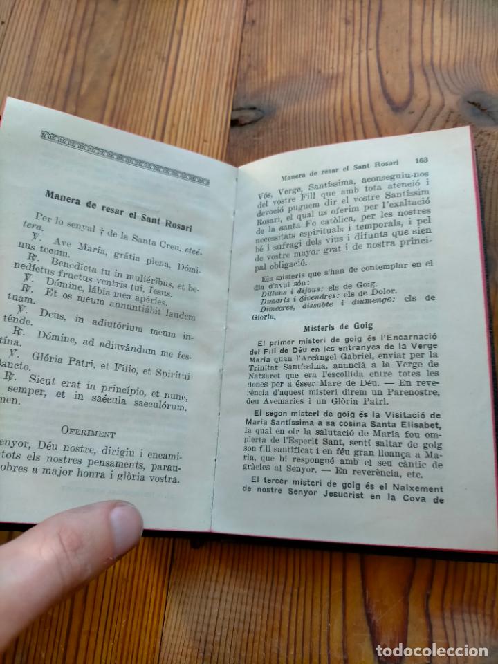 Libros de segunda mano: DEVOCIONARI DE LEXERCITANT 1946 BALMES PRACTIQUES PIADOSES USADES EN ELS EXERCICIS - Foto 7