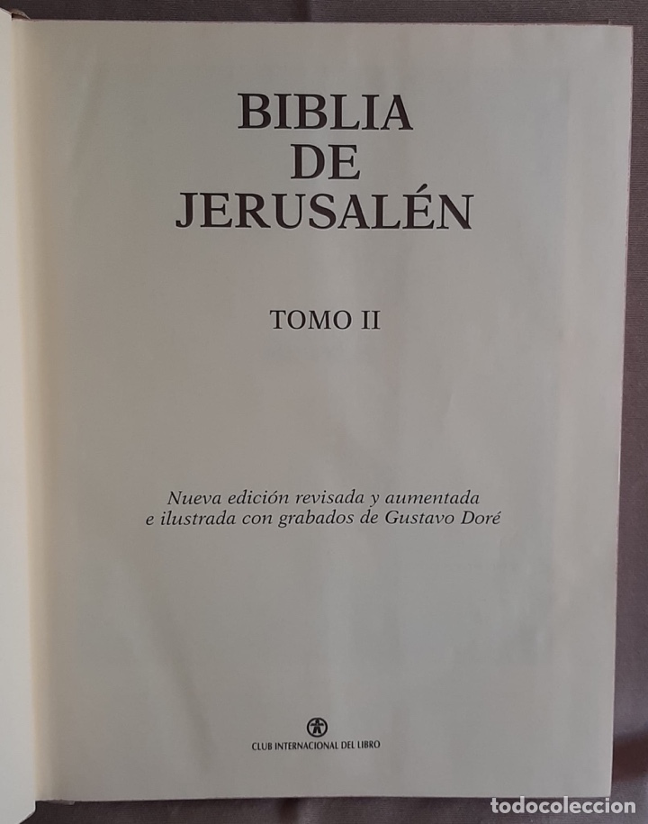 Libros de segunda mano: La Biblia (2 Volumenes). - Foto 2