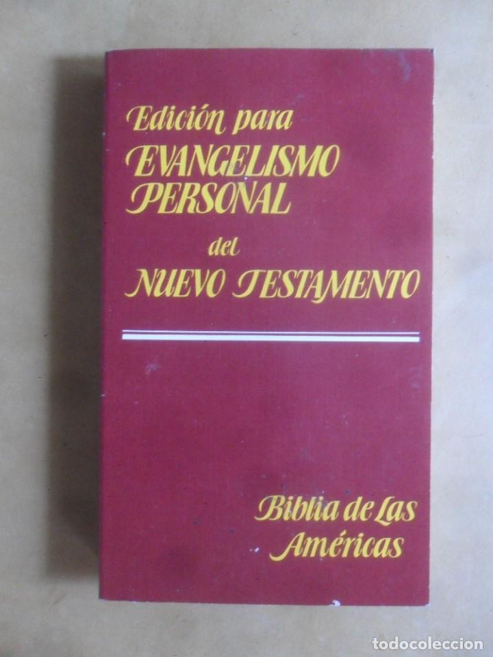 Gebrauchte B&uuml;cher: EDICION PARA EVANGELISMO PERSONAL DEL NUEVO TESTAMENTO - 1982