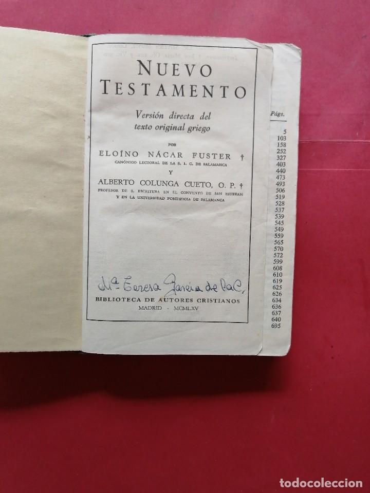 Libros de segunda mano: Nuevo Testamento por N&aacute;car Colunga - Foto 2