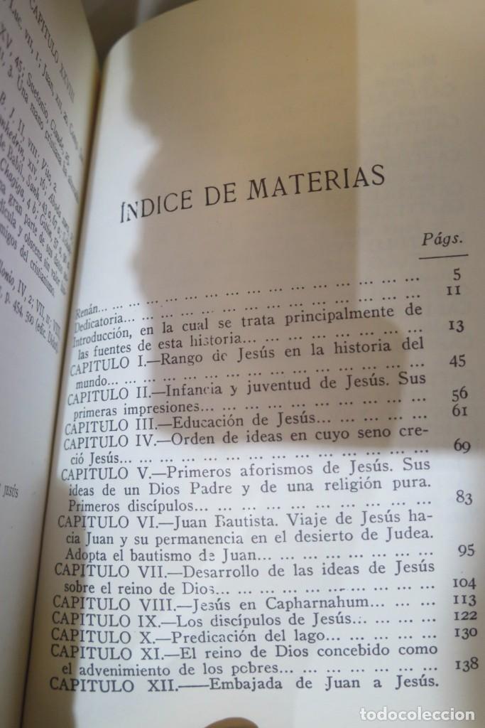 Libros de segunda mano: VIDA DE JESUS. RENAN - Foto 2