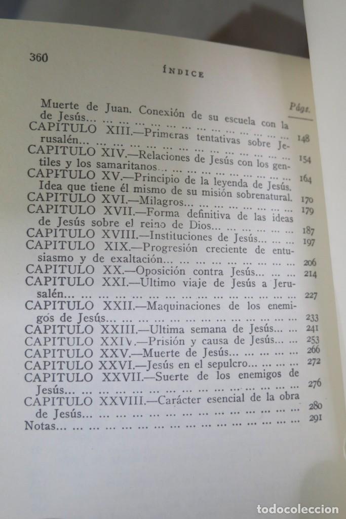 Libros de segunda mano: VIDA DE JESUS. RENAN - Foto 3