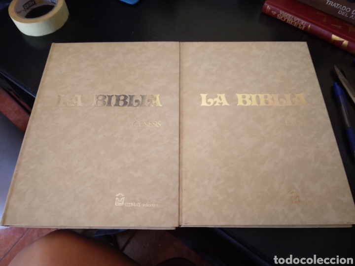 Libros de segunda mano: La biblia ( Genesis y Exodo) - Foto 1