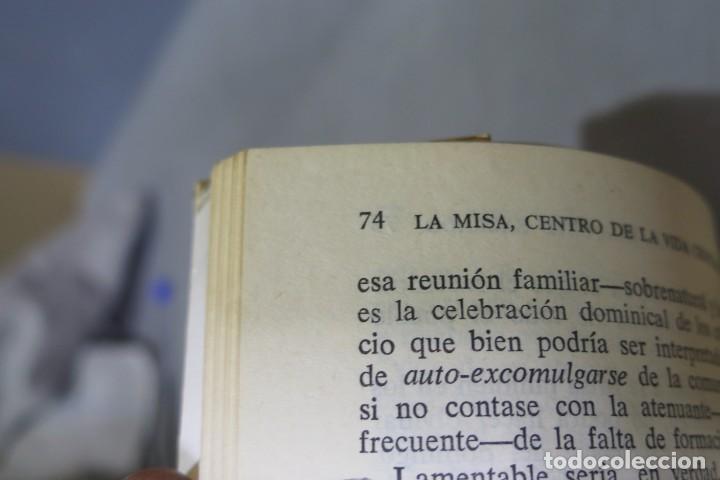 Libros de segunda mano: LA MISA, CENTRO DE LA VIDA CRISTIANA. REY - Foto 2