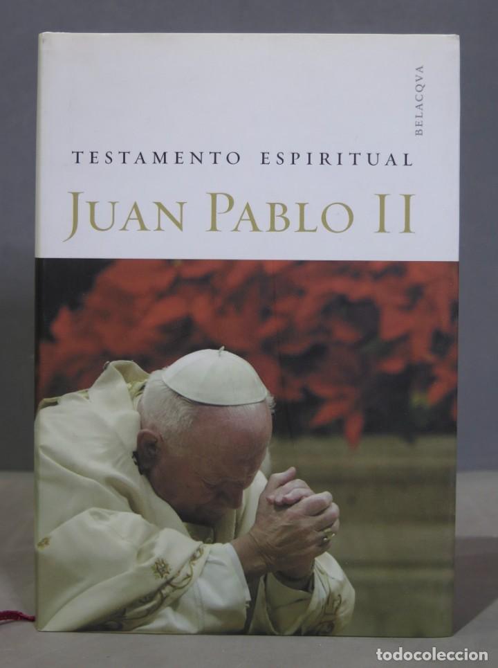 Libros de segunda mano: TESTAMENTO ESPIRITUAL DE JUAN PABLO II - Foto 1