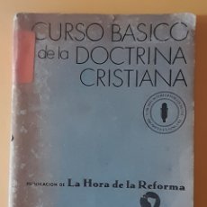 Libros de segunda mano: CURSO BASICO DE LA DOCTRINA CRISTIANA