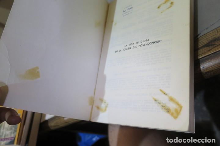 Libros de segunda mano: LA VIDA RELIGIOSA EN LA IGLESIA DEL POST-CONCILIO - Foto 2