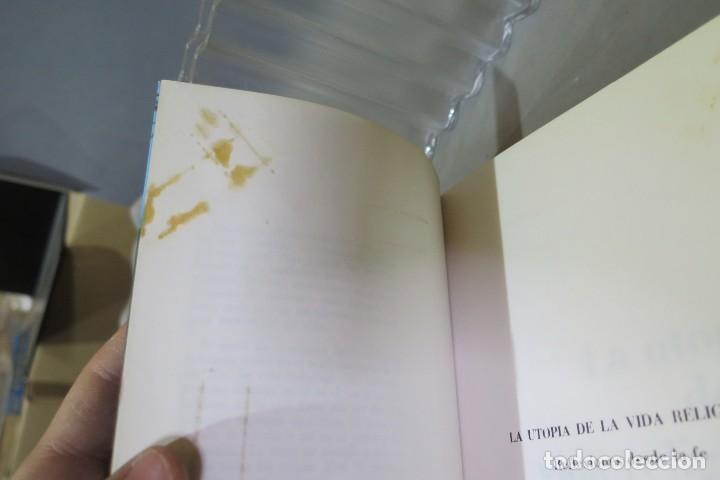 Libros de segunda mano: LA UTOPIA DE LA VIDA RELIGIOSA - Foto 2