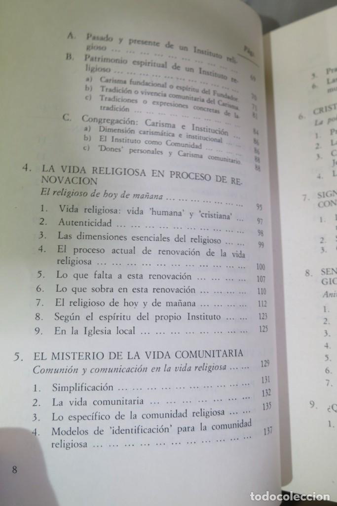 Libros de segunda mano: LA UTOPIA DE LA VIDA RELIGIOSA - Foto 4