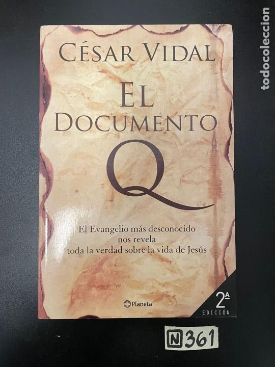 Libros de segunda mano: El documento Q - Foto 1