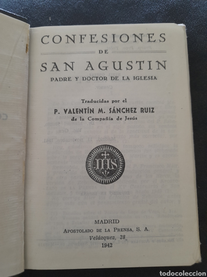 Libros de segunda mano: Confesiones de San Agust&iacute;n - Foto 3