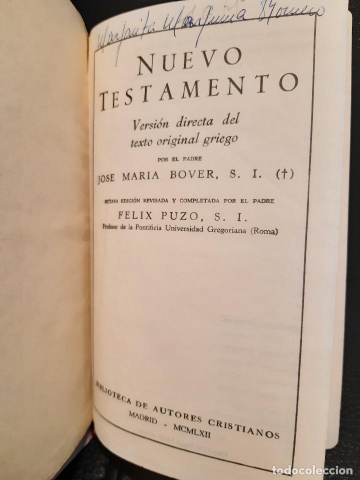 Libros de segunda mano: NUEVO TESTAMENTO - LIBRO - OCTAVA EDICION - 1962 - Foto 3
