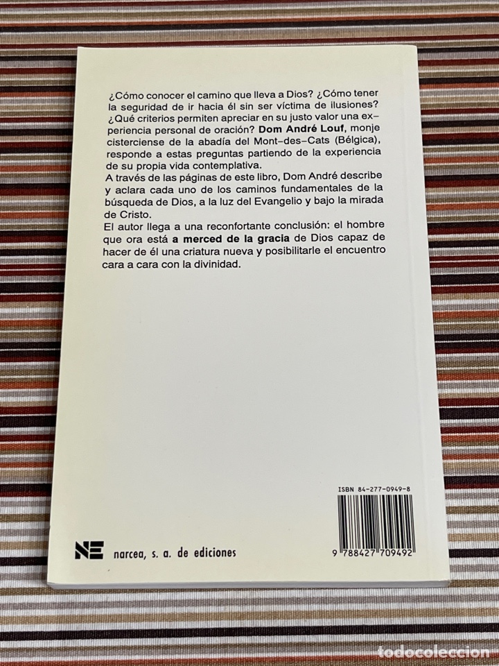 Libros de segunda mano: A merced de su gracia. Andr&eacute; Louf - Foto 2