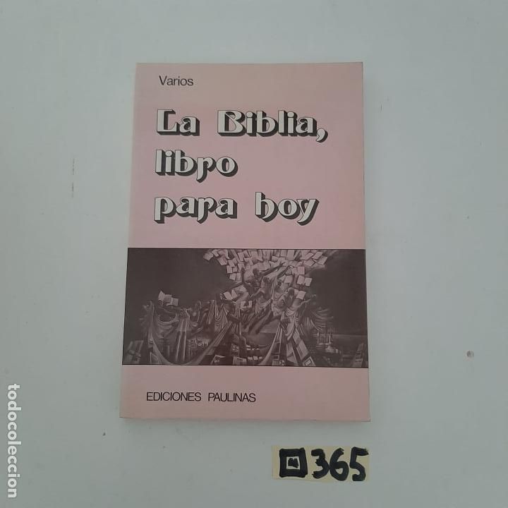 Libros de segunda mano: La Biblia, libro para hoy - Foto 1