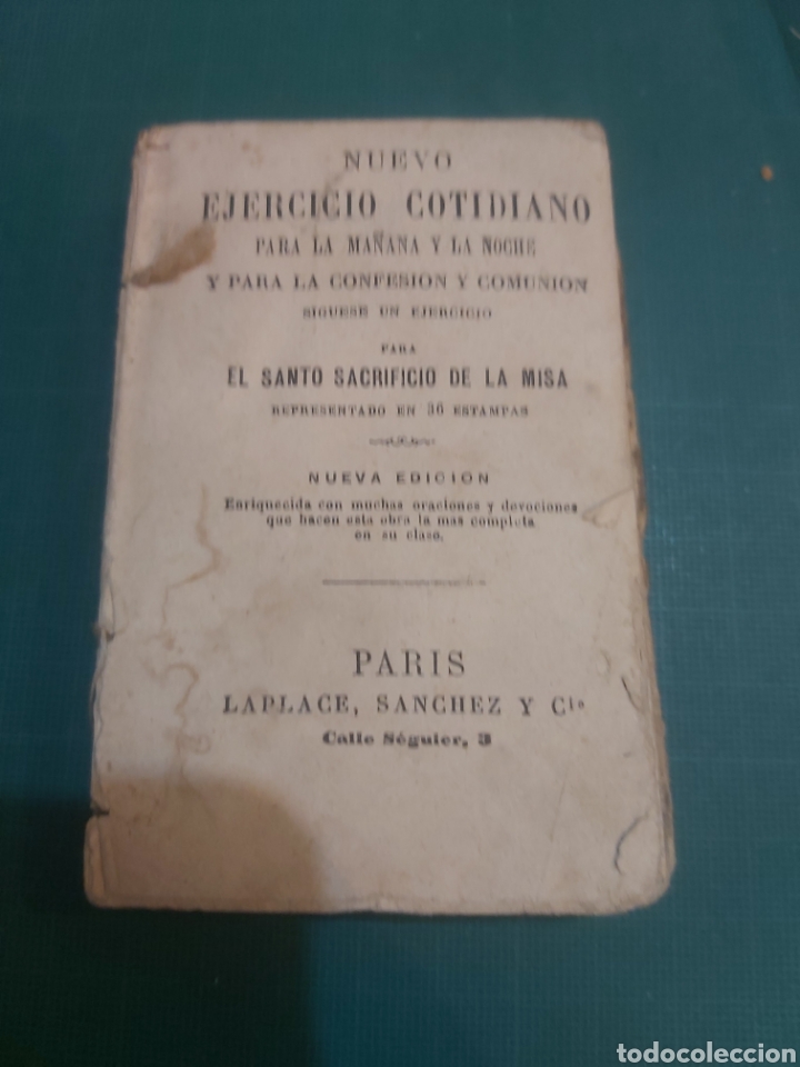 Libros de segunda mano: Ejercicio cotidiano misa Paris
