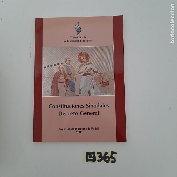 Libros de segunda mano: Constituciones sinodales decreto general - Foto 1