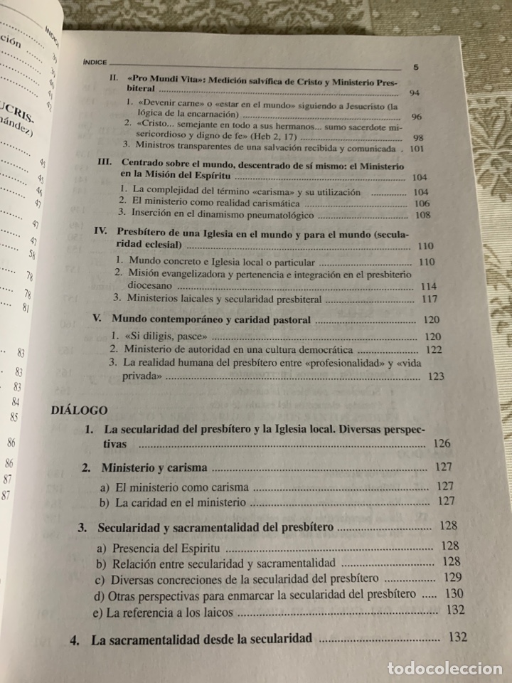 Libros de segunda mano: Presbiterado y Secularidad. Simposio. Comisi&oacute;n Episcopal del Clero. - Foto 6