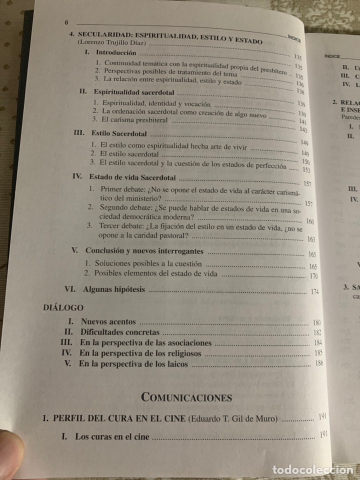 Libros de segunda mano: Presbiterado y Secularidad. Simposio. Comisi&oacute;n Episcopal del Clero. - Foto 7