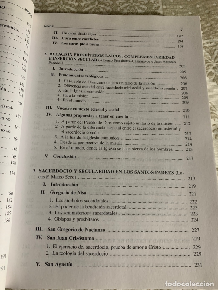 Libros de segunda mano: Presbiterado y Secularidad. Simposio. Comisi&oacute;n Episcopal del Clero. - Foto 8